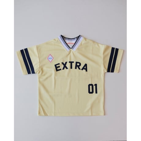 30%OFF 6-7Yラスト1点 EXTRA-EXTRA Extra Football Jersey Lemon