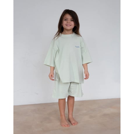 70%OFF Façade Hana wide SS tee - Mint(1-2y)