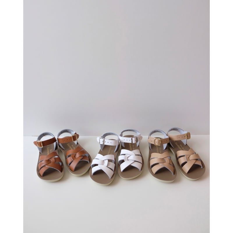 Salt-Water SANDALS SWIMMER Latte(CH6(14cm)～YTH3