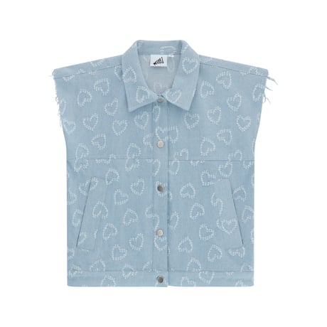 70%OFF COS I SAID SO HEARTS GILET(116-122,128-134,140-146)