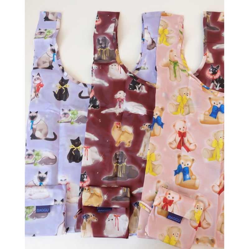 BAGGU Standard Baggu Set of 3 Fancy Animals | U