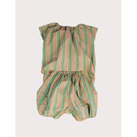 70%OFF KOTER JULES ROMPER BEIGE STRIPE(18-24m,2-3y)