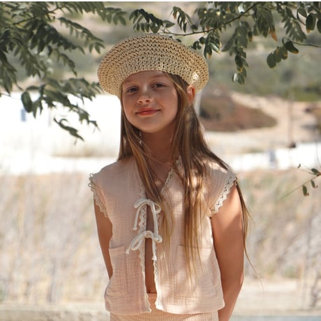 70%OFF HOUSE OF PALOMA Théa Beret ~ Straw