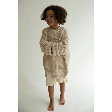 70%OFF 2yラスト1点 Façade NUAGE KNITTED SWEATER - WHEAT MIX