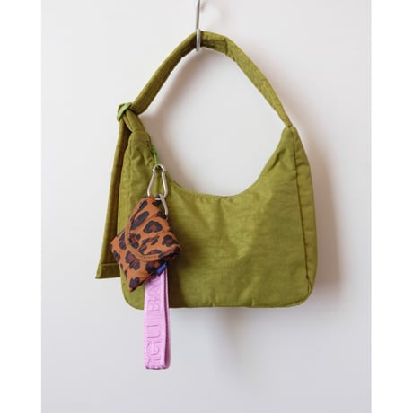BAGGU Puffy Earbuds Case Leopard