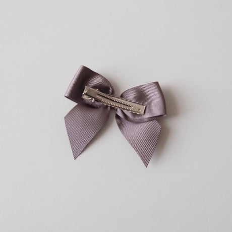50%FF Condor Hair Clip with grossgrain bow(全4色)