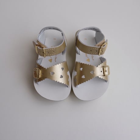 Salt-Water SANDALS SWEETHEART PREMIUM Gold(CH5(13cm))