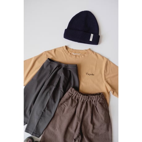 50%OFF Façade Ersta knitted beanie Navy blue(1-3y)