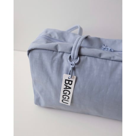 BAGGU Medium Nylon Bowler Bag Mist