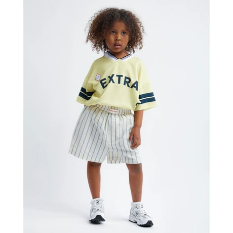 30%OFF 6-7Yラスト1点 EXTRA-EXTRA Extra Football Jersey Lemon