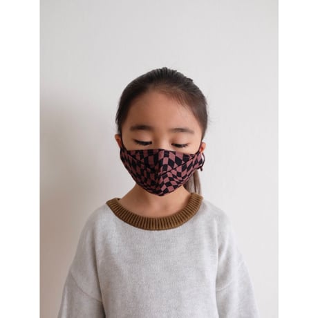 70%OFF BAGGU KIDS FABRIC MASK SET LOOP TRIPPY CHECKERS