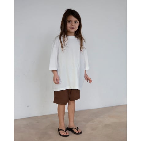 70%OFF Façade Hana wide SS tee - Off-white(1-2y,4-6y)