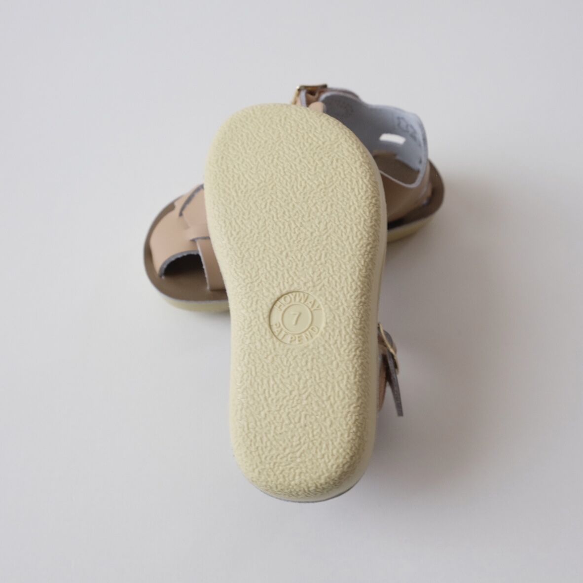 Salt-Water SANDALS SHARK Latte(CH8(15.5cm)) | U