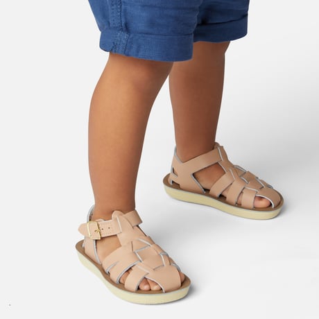 Salt-Water SANDALS SHARK Latte(CH8(15.5cm))