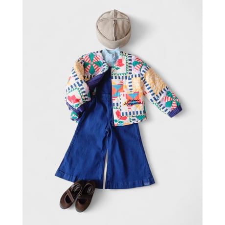 Twin Collective BIRKIN BELLS OVERALL - BLUE HAZE(2,3,4,8,10)