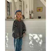 ZIGGY ZAZA row row pullover jet stripe(3-4Y,4-5Y,5-7Y)