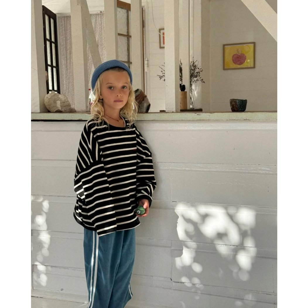 ZIGGY ZAZA row row pullover jet stripe | UNO ba