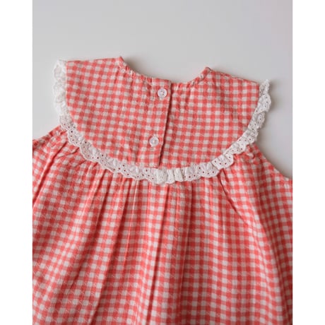 40%OFF 12Mサイズラスト1点 hello Simone Scarlett baby dress Emberglow