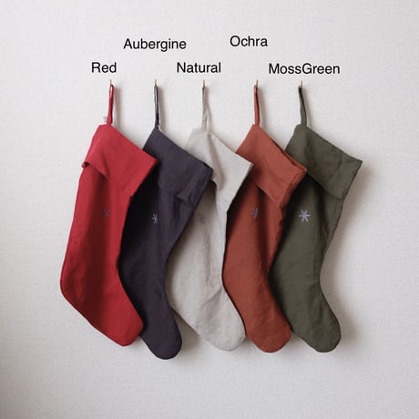 50%OFF LA PETITE ALICE Christmas Stocking with SilverSnowflake Large(全2色)