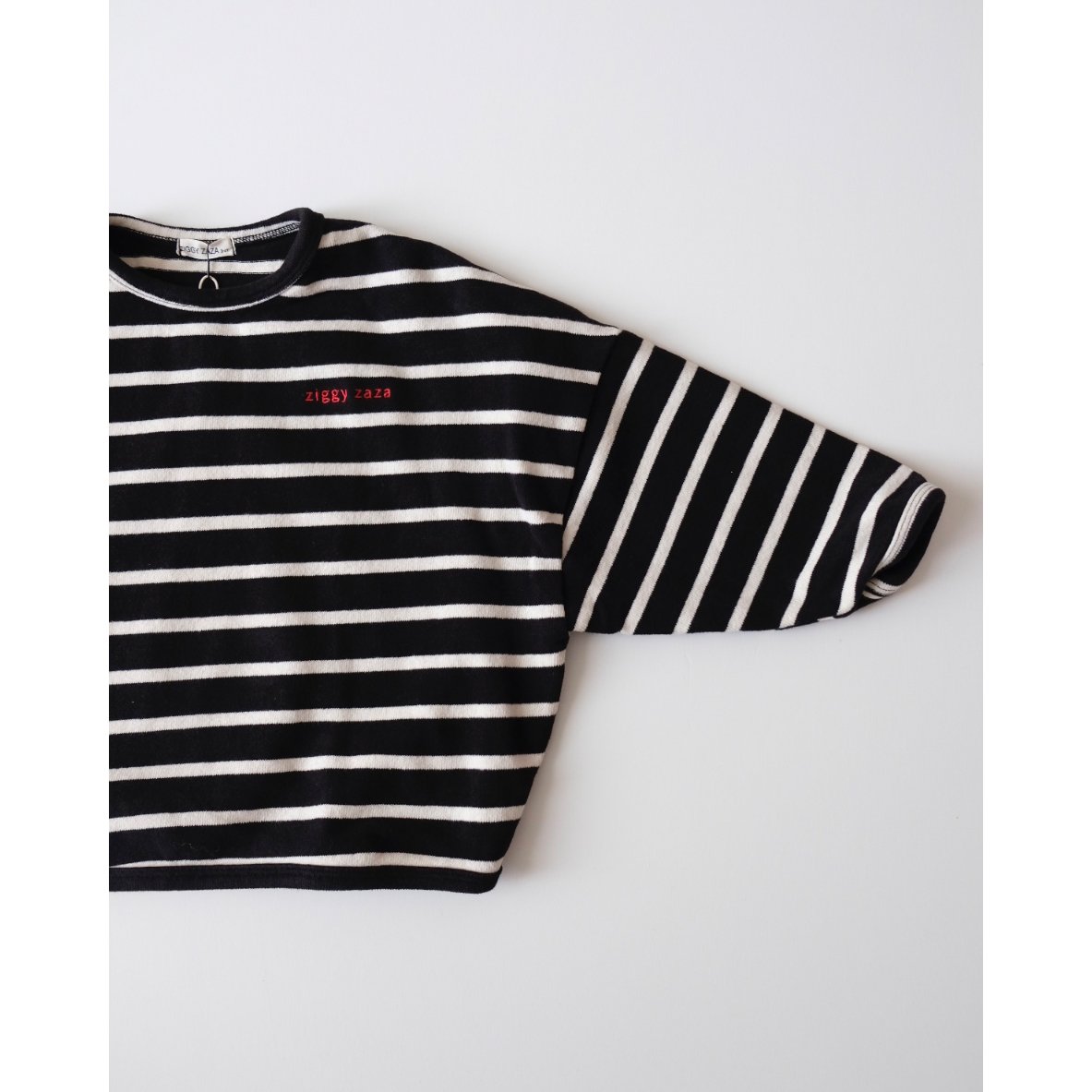 新品 ziggy zaza ラインパンツ 2-3y ZIGGY ZAZA twin stripe terry pant | panda | Pay ID