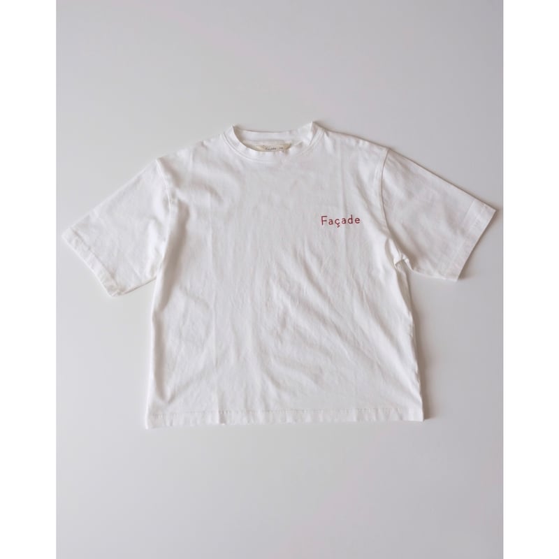 50%OFF Façade Hana wide SS tee - Off-white(1-2y