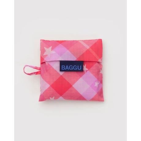 BAGGU Baby Baggu Pink Star Plaid