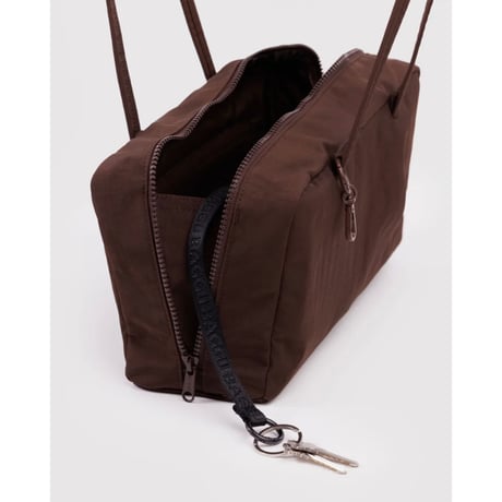 BAGGU Nylon Bowler Bag Coffee