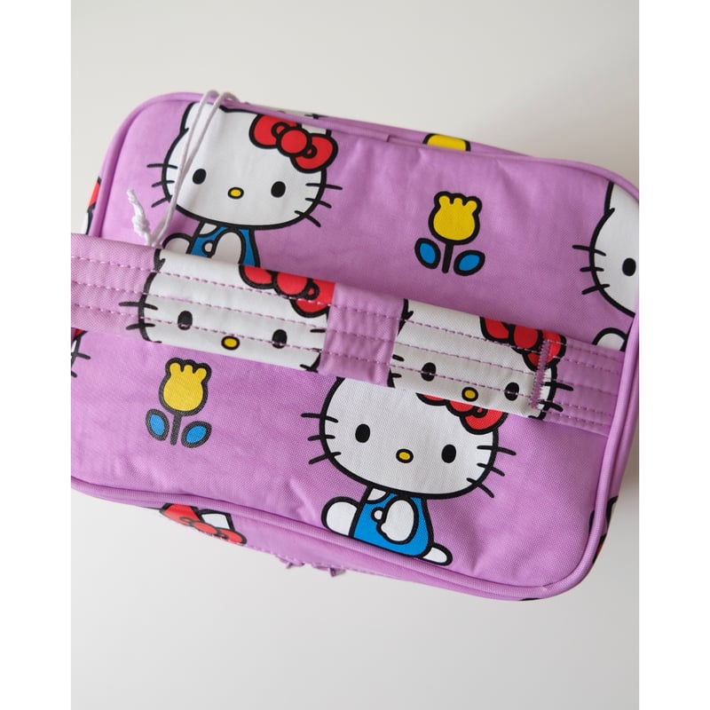BAGGU ラージ コスメティックケース バニティ ポーチ ハロー キティ