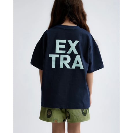 50%OFF 18-24Mラスト1点 EXTRA-EXTRA Extra T-Shirt Dark Slate
