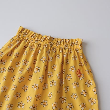 70%OFF THE ANIMALS OBSERVATORY Yellow Flowers Kitten Skirt(4Y,12Y)