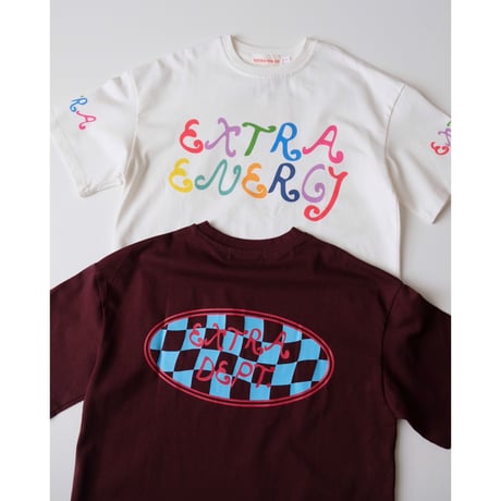 EXTRA-EXTRA EXTRA ENERGY TEE - WHITE(4-5Y,6-7Y,8-9Y,10-11Y,12-13Y)
