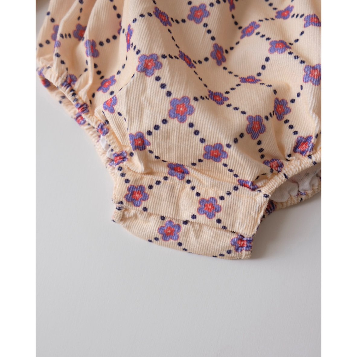 hello Simone Amande romper Floral check | UNO b