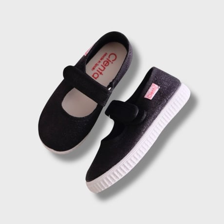 Cienta VELCRO ONE STRAP SHOES black 56013(20(12cm)～35(22cm))
