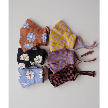 70%OFF BAGGU KIDS FABRIC MASK SET LOOP DAISY