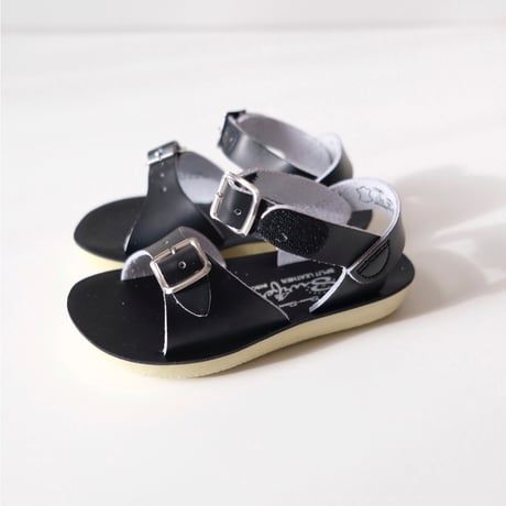 Salt-Water SANDALS SURFER Black(CH6(14cm)～YTH3(22cm))