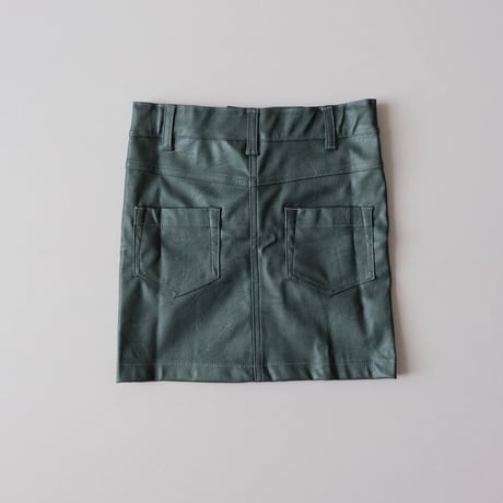 70%OFF 92-98ラスト1点 COS I SAID SO VEGAN LEATHER SKIRT