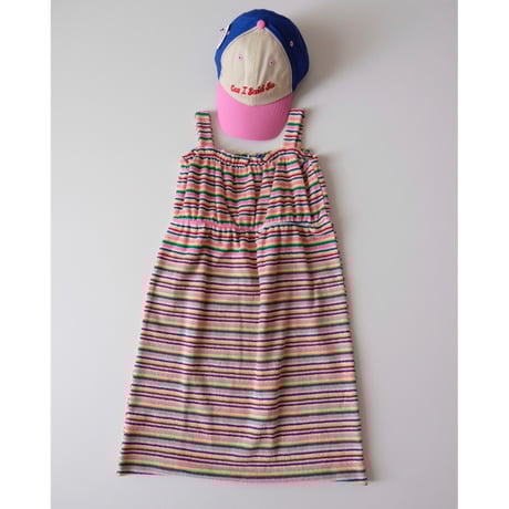COS I SAID SO TERRY TOWEL STRIPES DRESS(104-110,116-122,128-134)