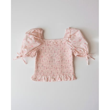 40%OFF 4Yラスト1点 Gingersnaps Priscilla Smocked Top with Puff Sleeves