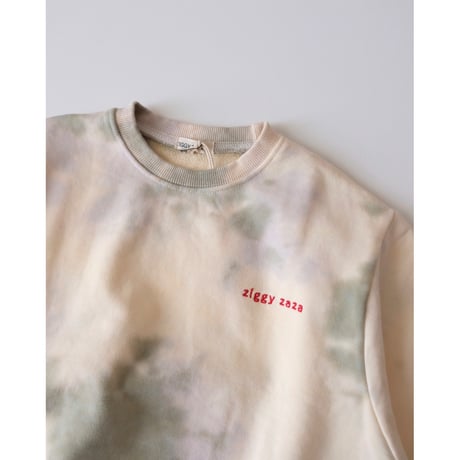 ZIGGY ZAZA toro dyed pullover sandstorm