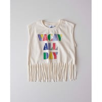 70%OFF 92-98ラスト1点 COS I SAID SO FRINGE T-SHIRT VACAY ALL DAY