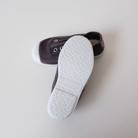 Cienta DECK SHOES black/ムラ染め 70(21(12.5cm)～35(22cm))