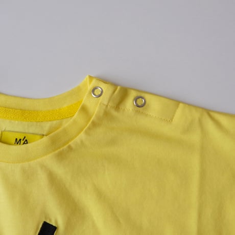70%OFF M´A Kids YELLOW T-SHIRT WITH EMBROIDERED LOGO(6Y,8Y,10Y)
