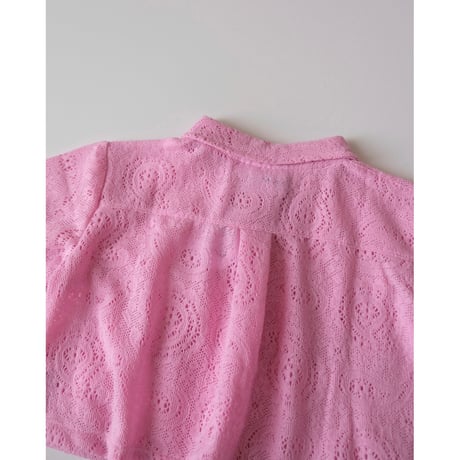 70%OFF 104-110ラスト1点 COS I SAID SO LACE CROCHET SHIRT