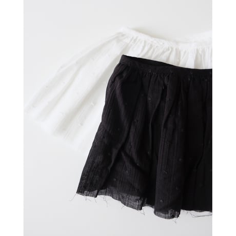 50%OFF S(3-7/90-120cm)ラスト1点 SNOW FLOWER WRAP SK BLACK