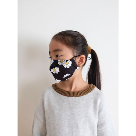 70%OFF BAGGU KIDS FABRIC MASK SET LOOP DAISY
