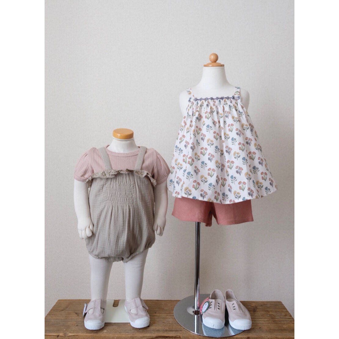 Little Cotton Clothes ロンパース 12-18m 80cm - ロンパース