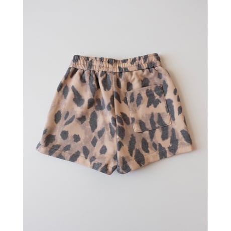18-24Mラスト1点 EXTRA-EXTRA Terry Shorts Leopard