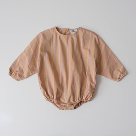 70%OFF KOTER FRANKIE RIVER WOVEN ROMPER Beige stripe(18-24m,2-3y)