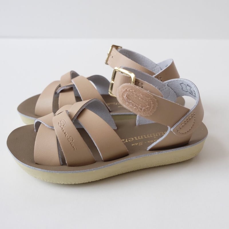 Salt-Water SANDALS SWIMMER Latte(CH6(14cm)～YTH3