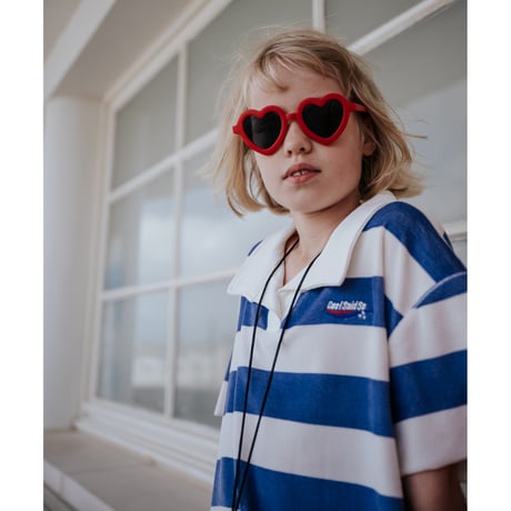 70%OFF 128-134ラスト1点 COS I SAID SO STRIPED POLO ULTRAMARINE